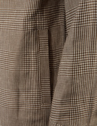 Maverick Overshirt Glencheck Linne Beige