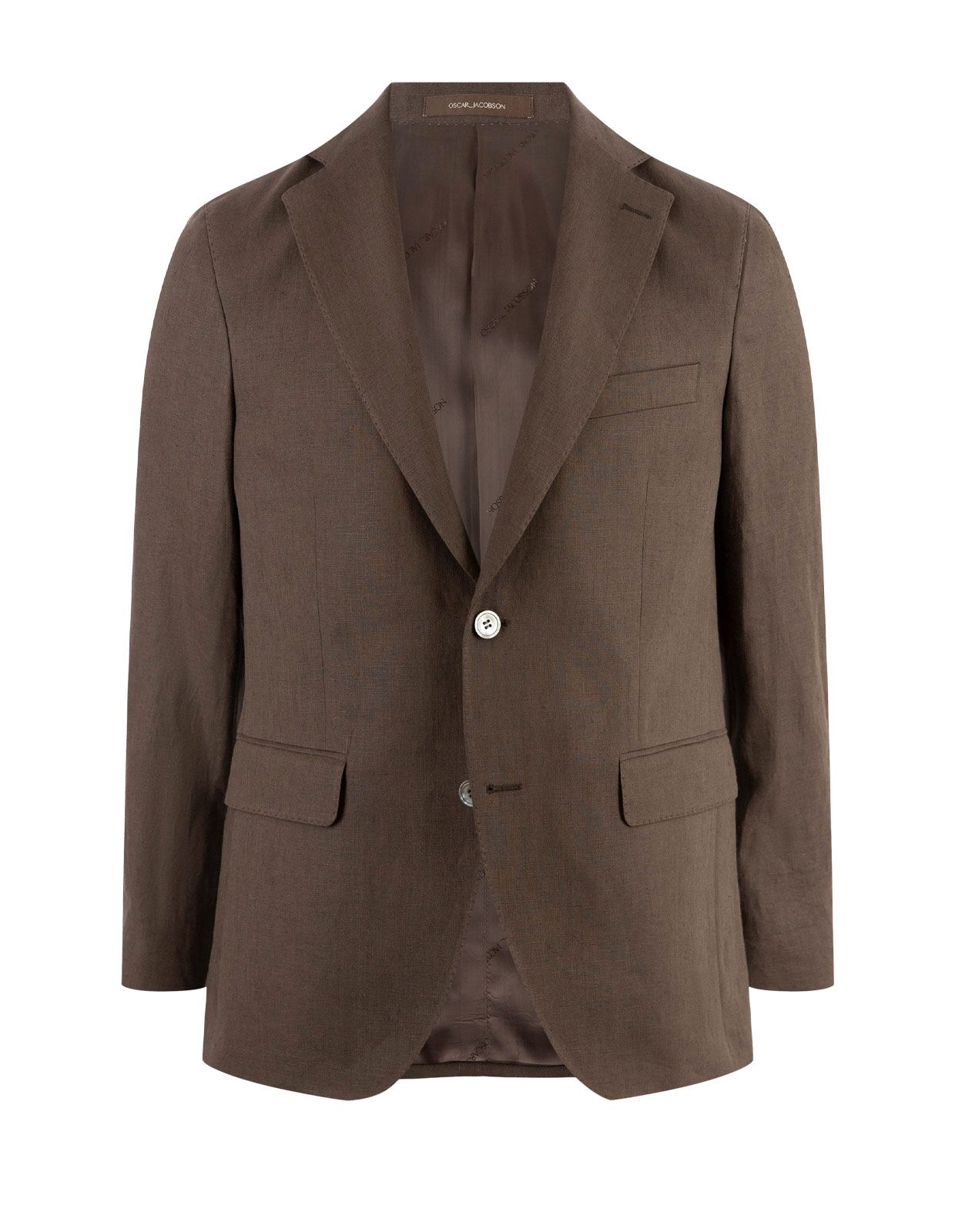 Fogerty Kavaj Linne Mörkbrun 56