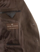 Fogerty Kavaj Linne Mörkbrun 56