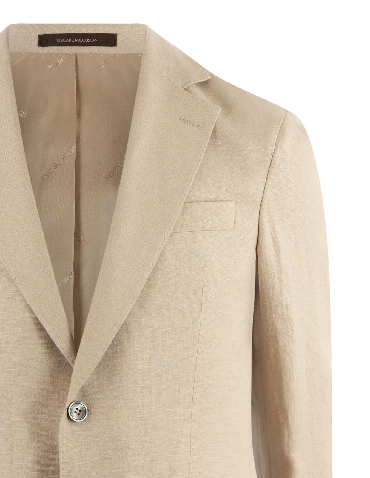 Fogerty Kavaj Linne Beige 56