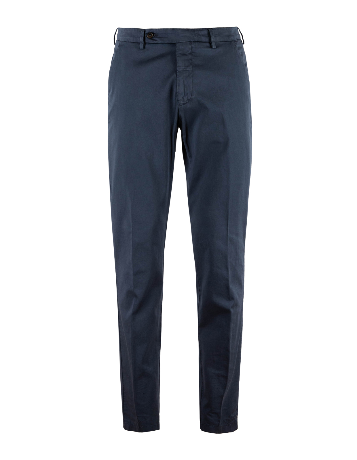 Chinos Ströms Bomull Siden Stretch Mörkblå