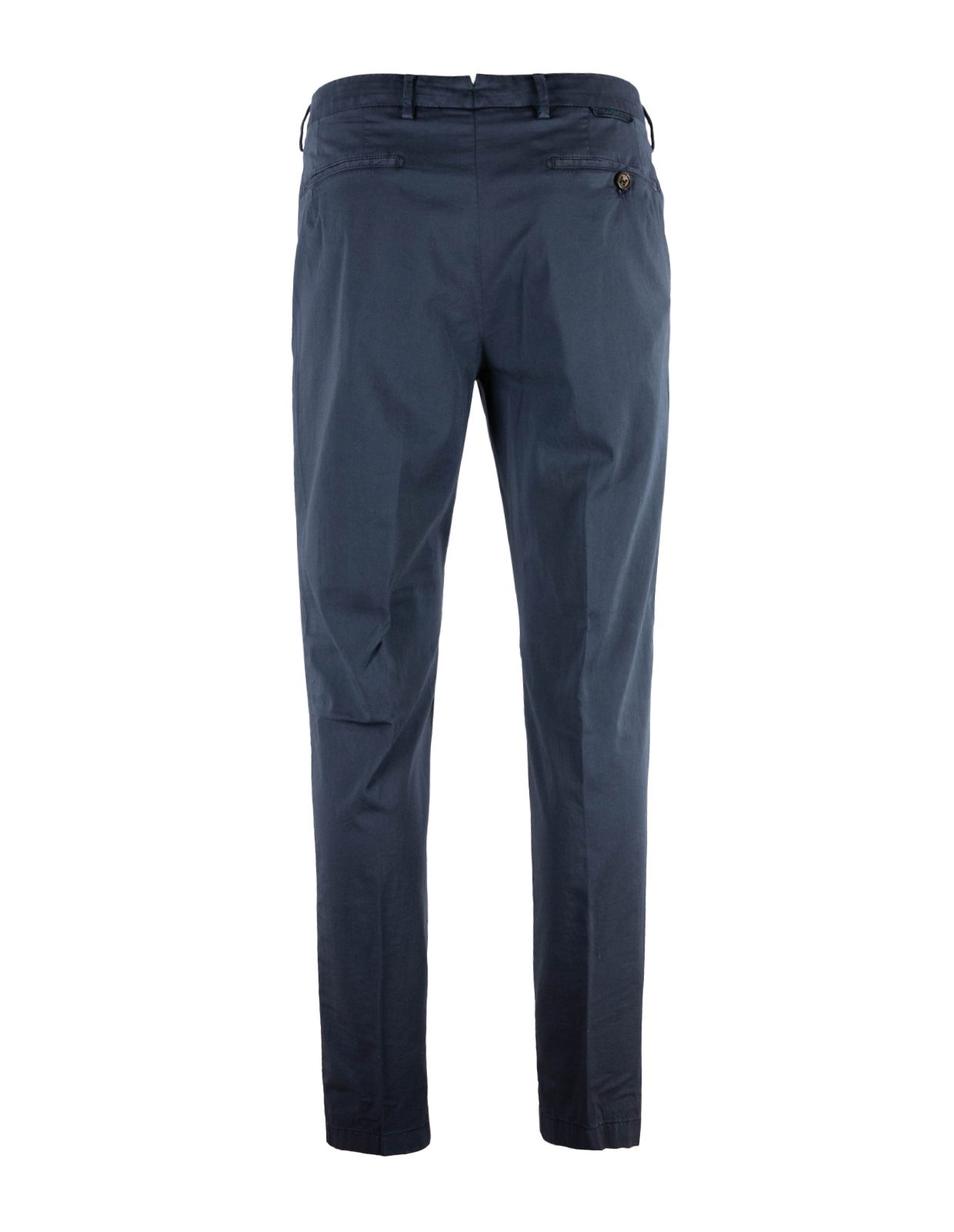 Chinos Ströms Bomull Siden Stretch Mörkblå