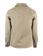 Firenze Overshirt Bomull Stretch Gråbeige S