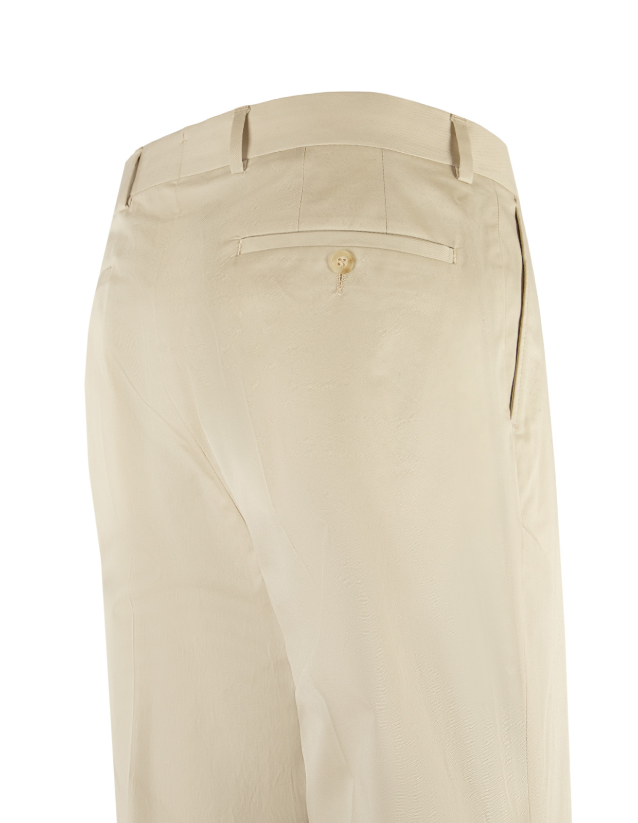 Firenze Byxa Frontveck Lättviktsbomull Ljusbeige
