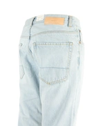 Davide Regular Selvedge Jeans Tvättad Blå 33"