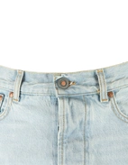 Davide Regular Selvedge Jeans Tvättad Blå 33"