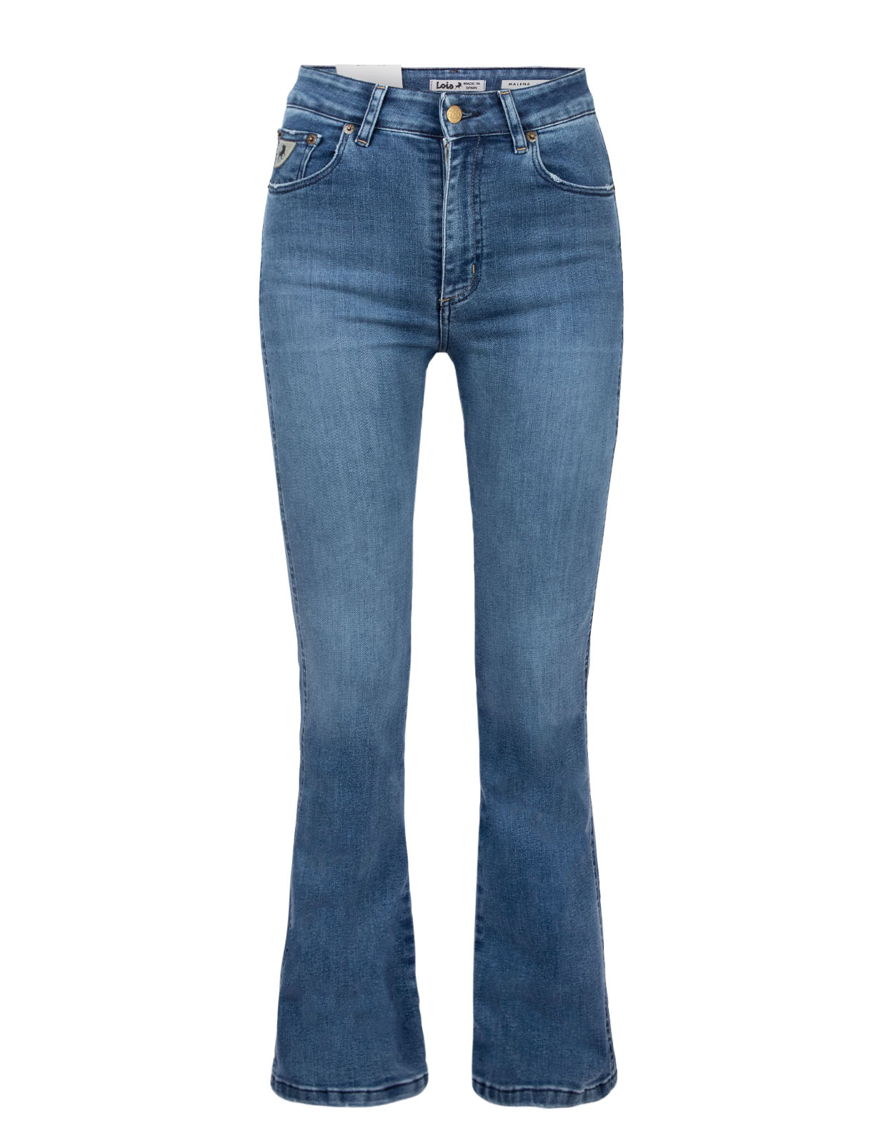 Malena-F Jeans Blå