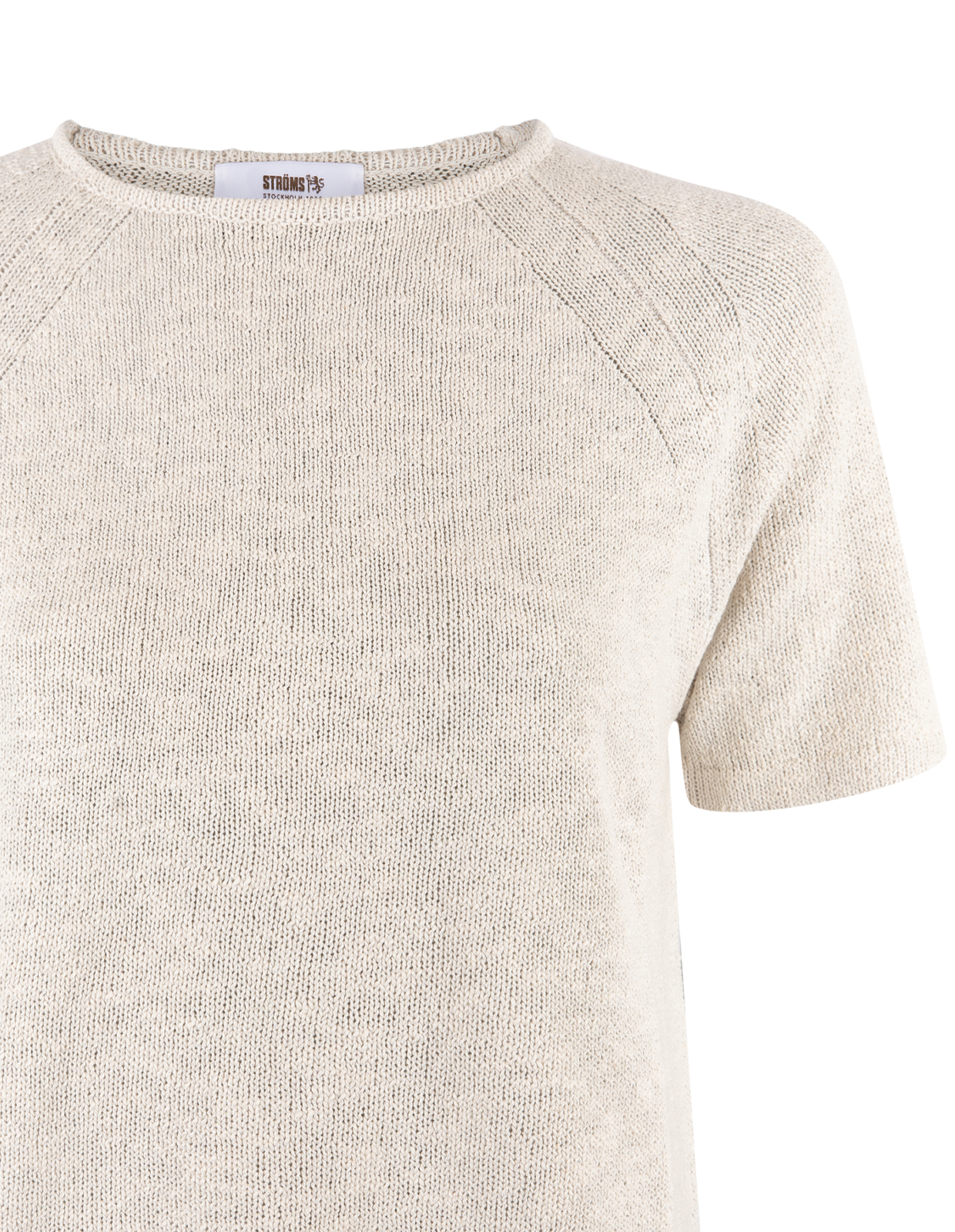 Moa T-shirt Ljusbeige Meleread XS