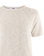 Moa T-shirt Ljusbeige Meleread XS