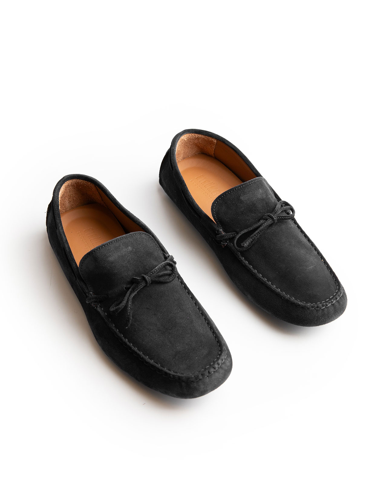 Car Shoe Mockasin Mocka Black 45