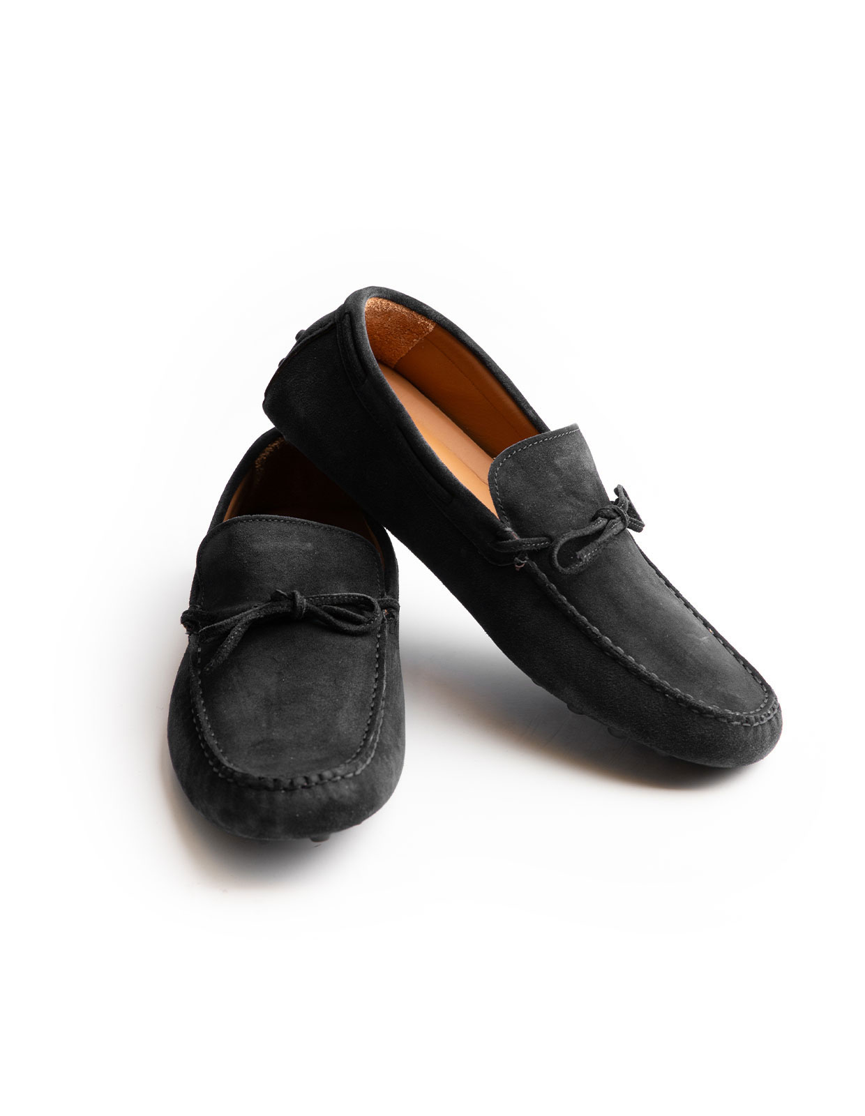 Car Shoe Mockasin Mocka Black 45