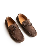 Car Shoe Mockasin Mocka Mörkbrun 43