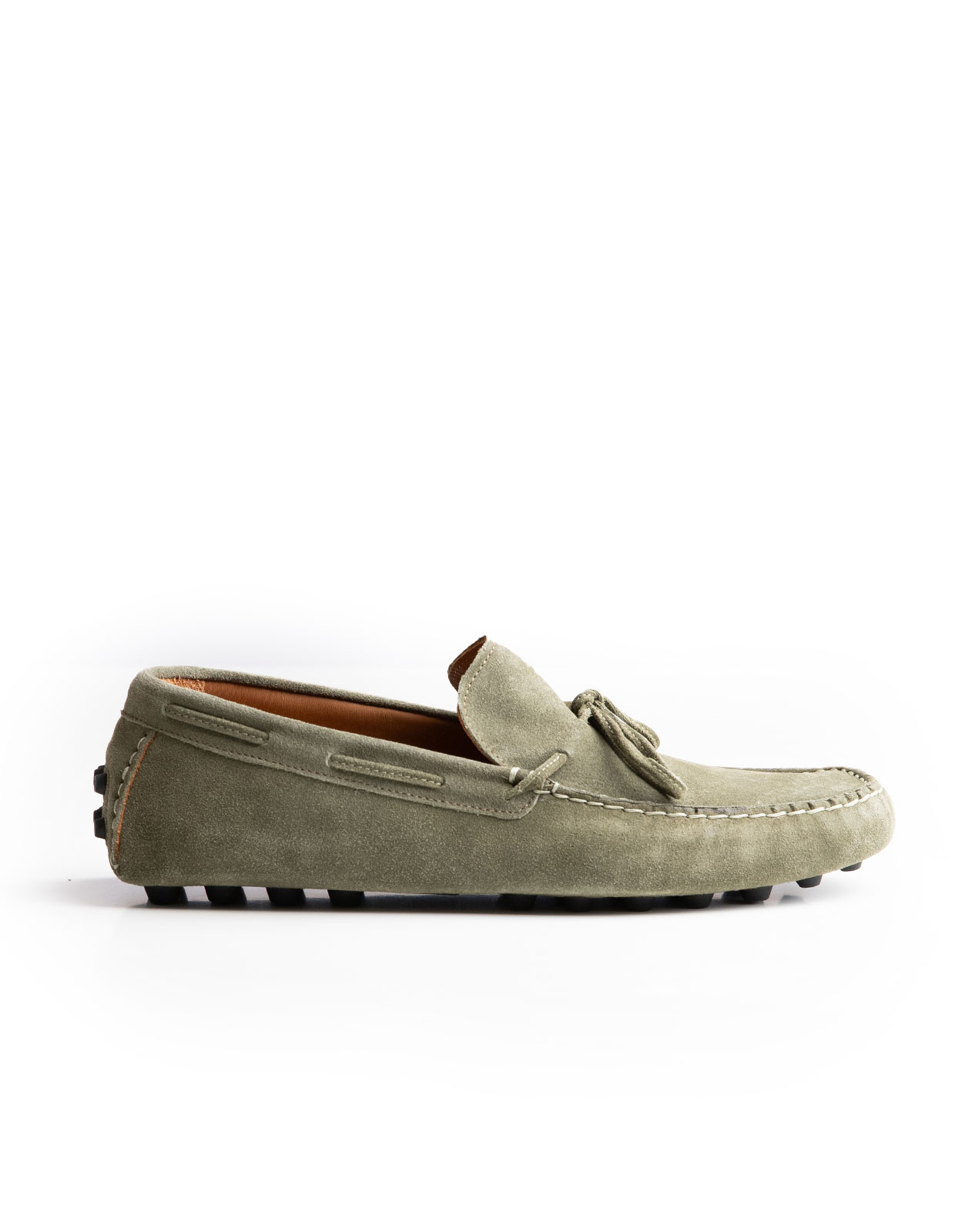 Car Shoe Mockasin Mocka Grön