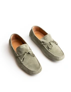 Car Shoe Mockasin Mocka Grön