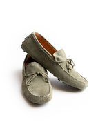 Car Shoe Mockasin Mocka Grön 46