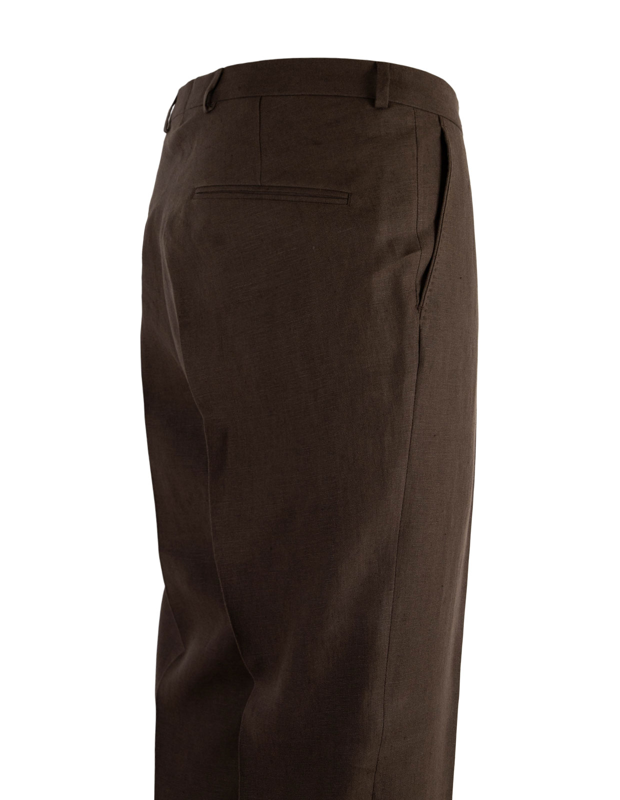 Dandy Byxa Linne Mörkbrun 46