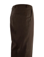 Dandy Byxa Linne Mörkbrun 46