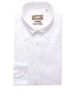 Regular Fit XLÄ Skjorta Button Down Linne Vit