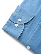 Regular Fit XLÄ Skjorta Denim Blå XLÄ40