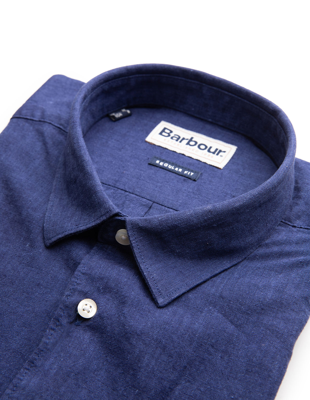 Nelson Kortärmad Skjorta Indigoblå