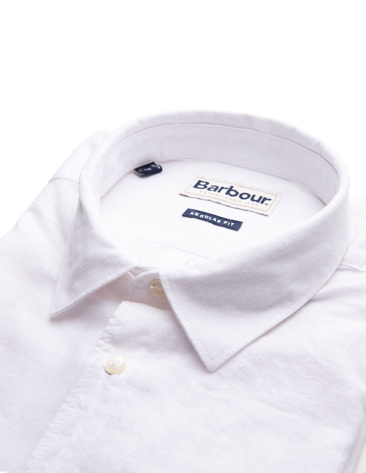 Nelson Kortärmad Skjorta Vit