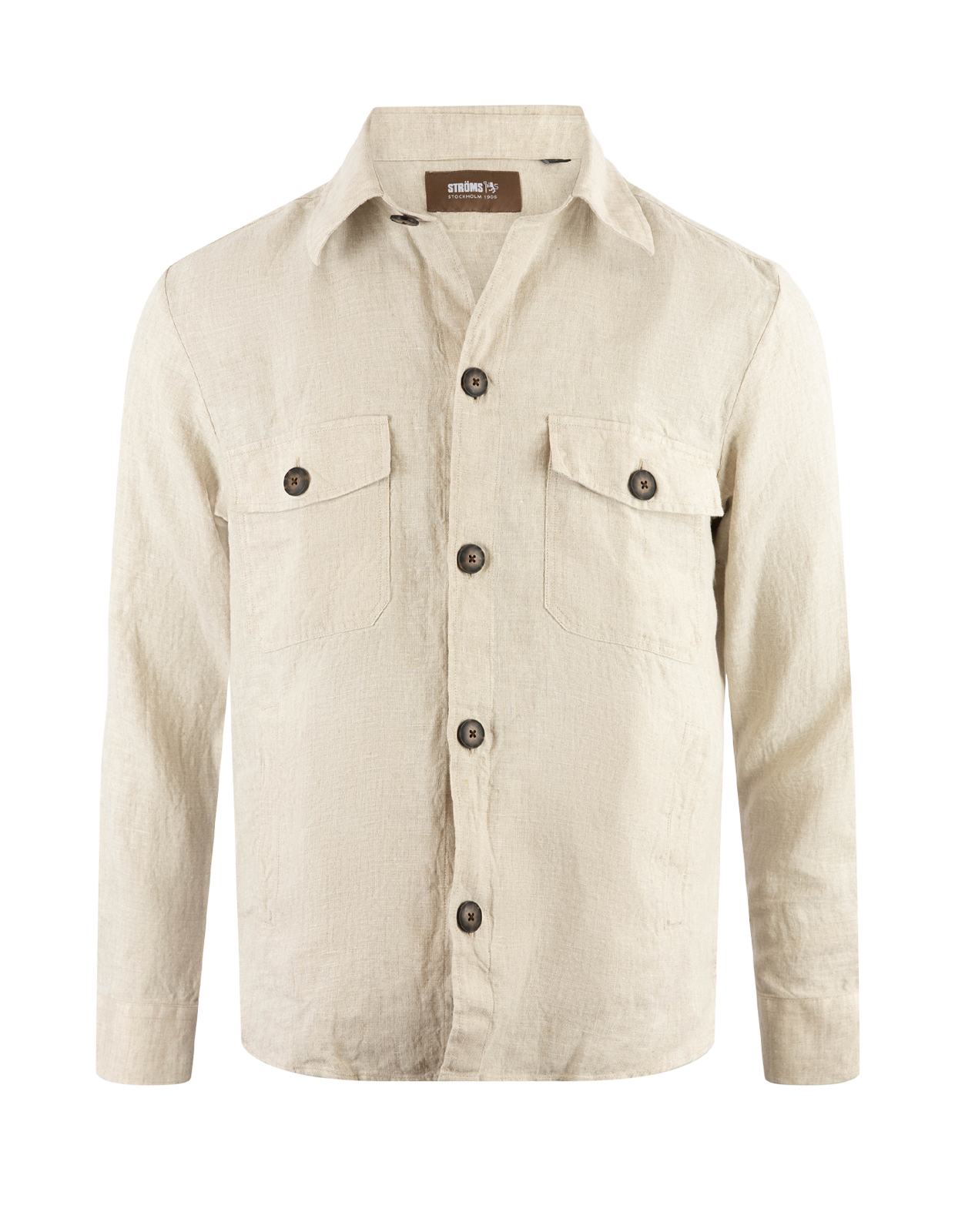Firenze Overshirt Linne Beige
