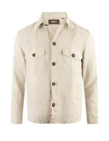 Firenze Overshirt Linne Beige