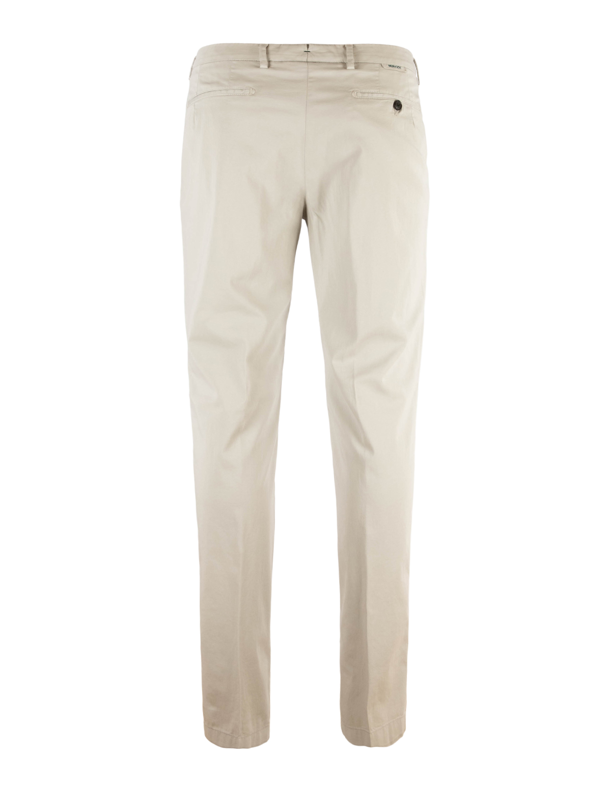 Chinos Ströms Bomull Siden Stretch Ljusgrå