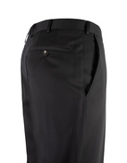 Jeff Suit Trousers 110's Wool Mix & Match Navy Stl 156