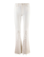 The Weekender Fray Jeans Vit 26"
