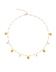 Daisy Multi Halsband Guld/Kristaller