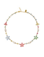May Statement Halsband Guld/Flerfärgad