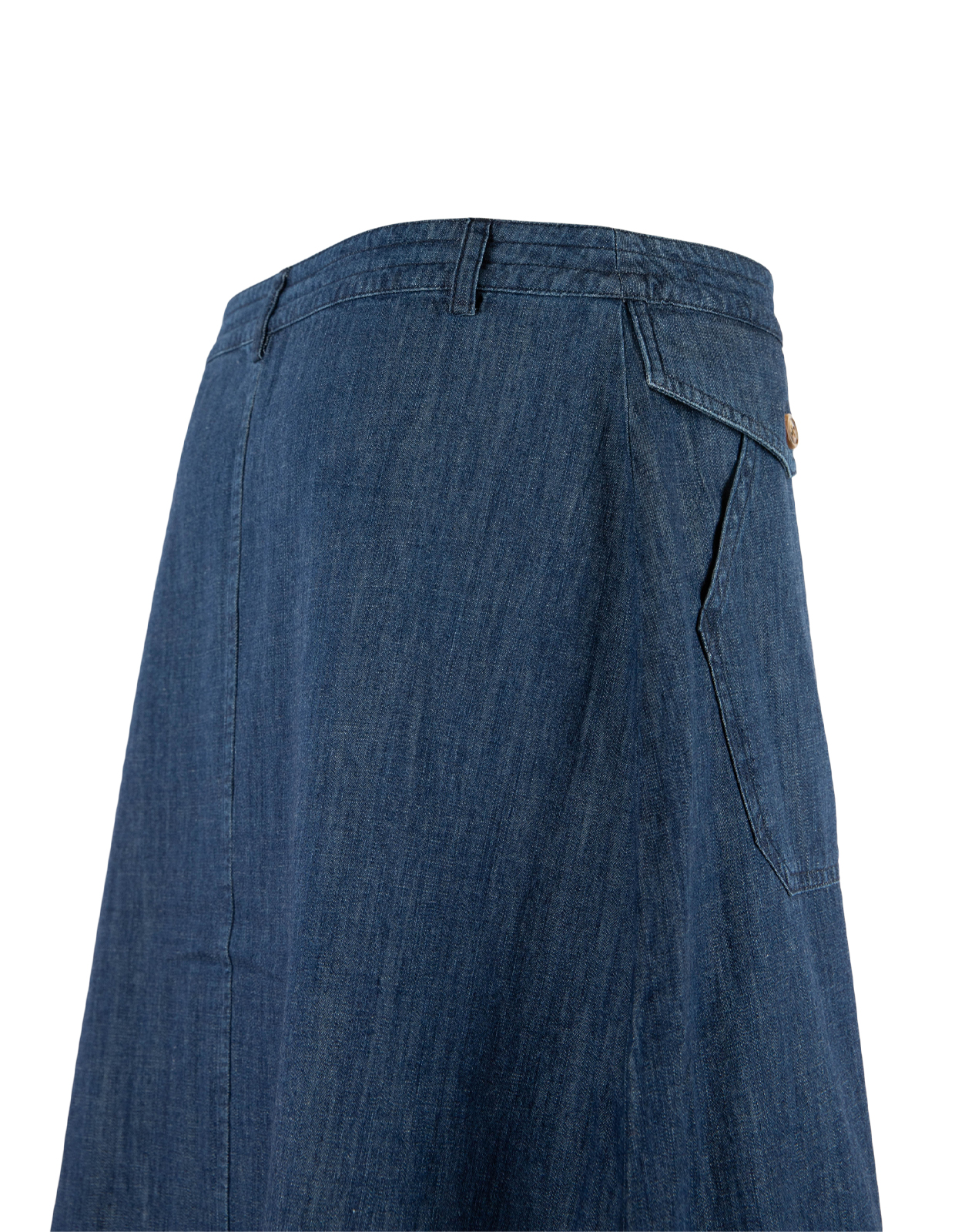 Heidi Kjol Denim Blå