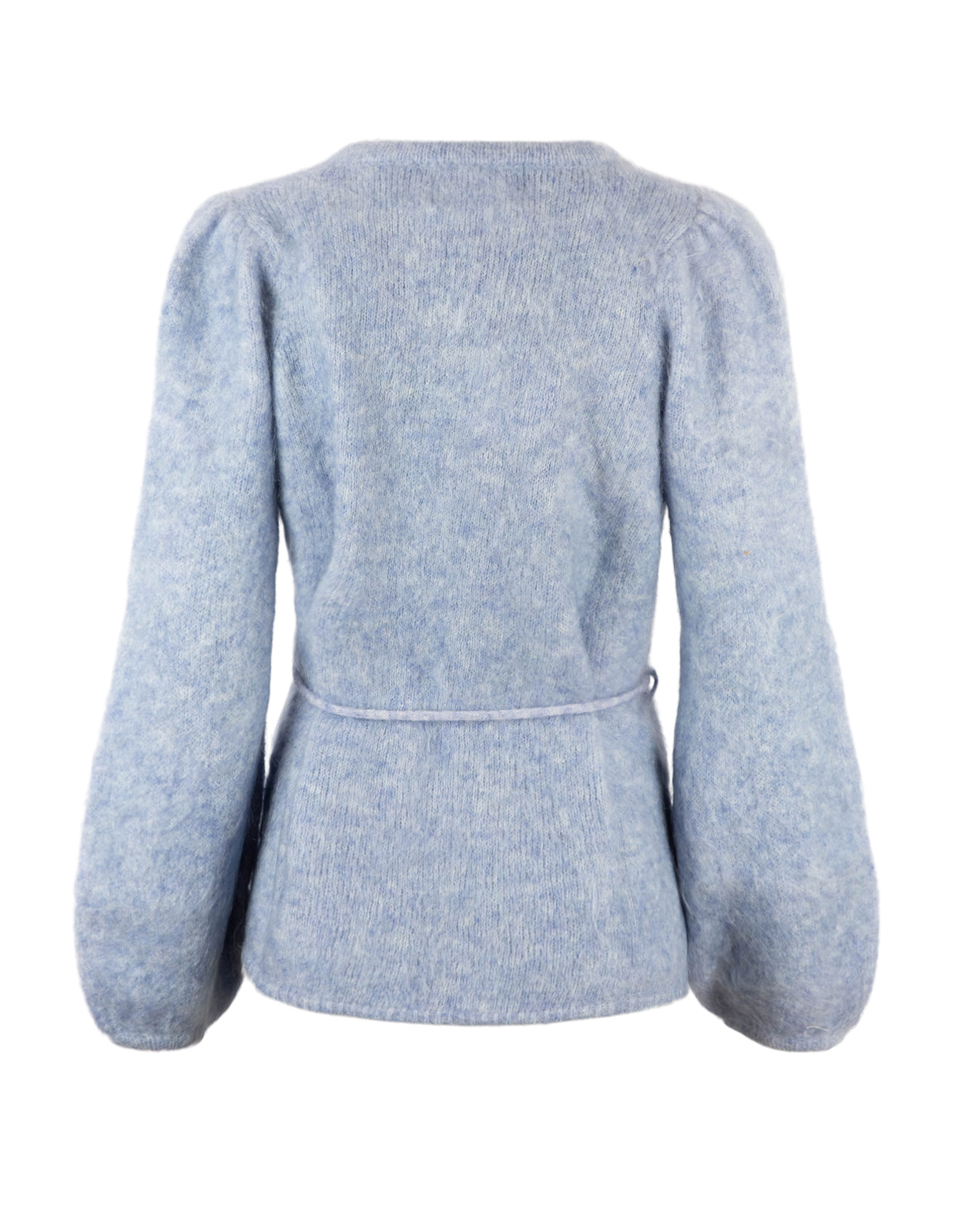 Fredrikke Cardigan Mohair Ljusblå