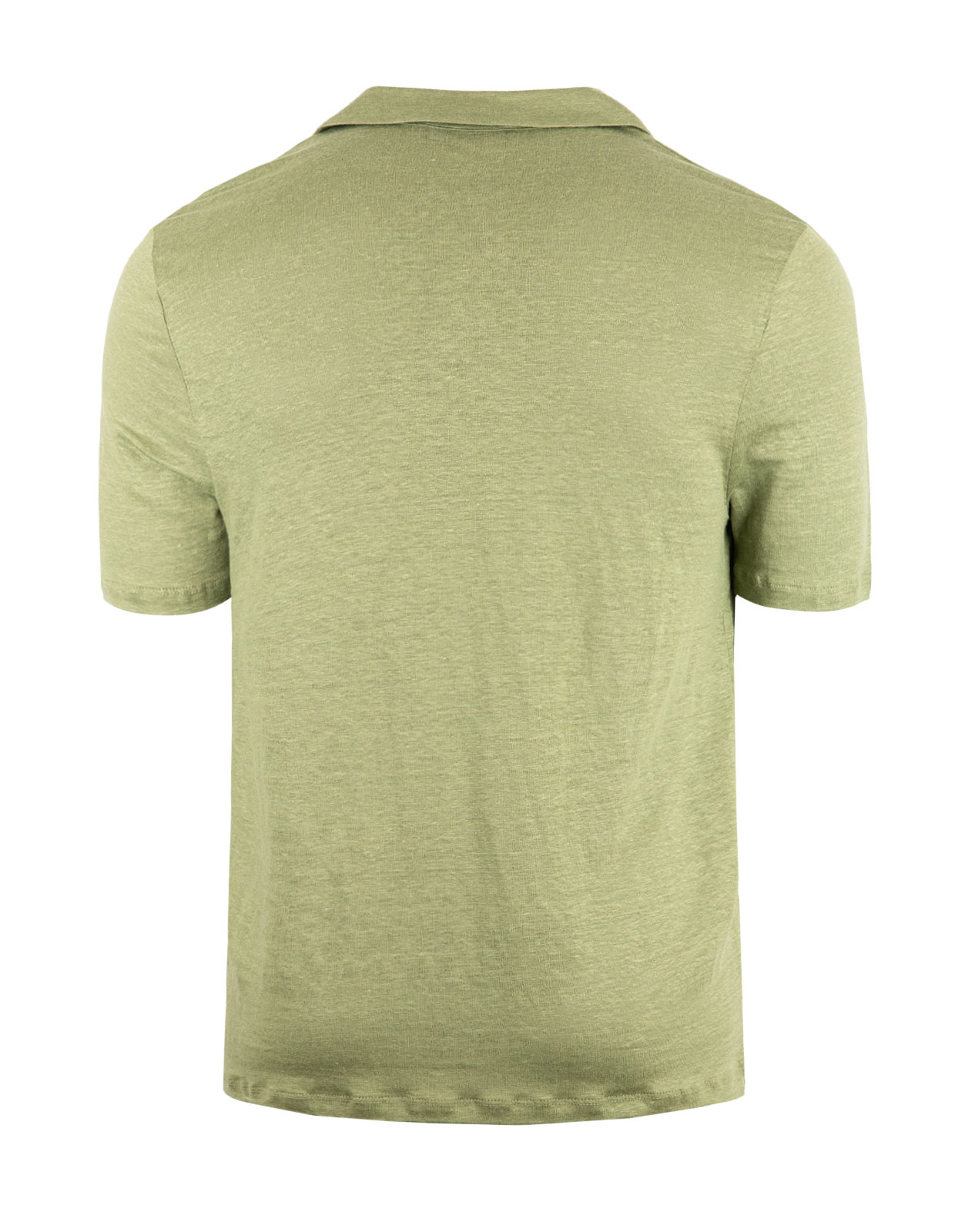 Pikétröja Casual Fit Linne Grön M