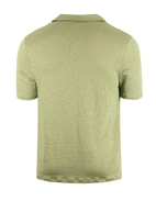 Pikétröja Casual Fit Linne Grön M