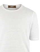 T-shirt Casual Fit Linne Vit M