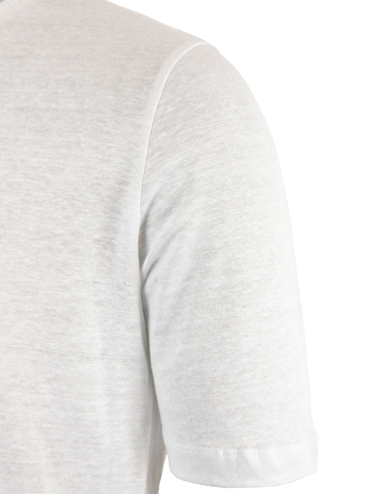 T-shirt Casual Fit Linne Vit M