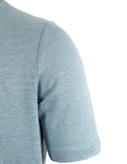 T-shirt Casual Fit Linne Denimblå S