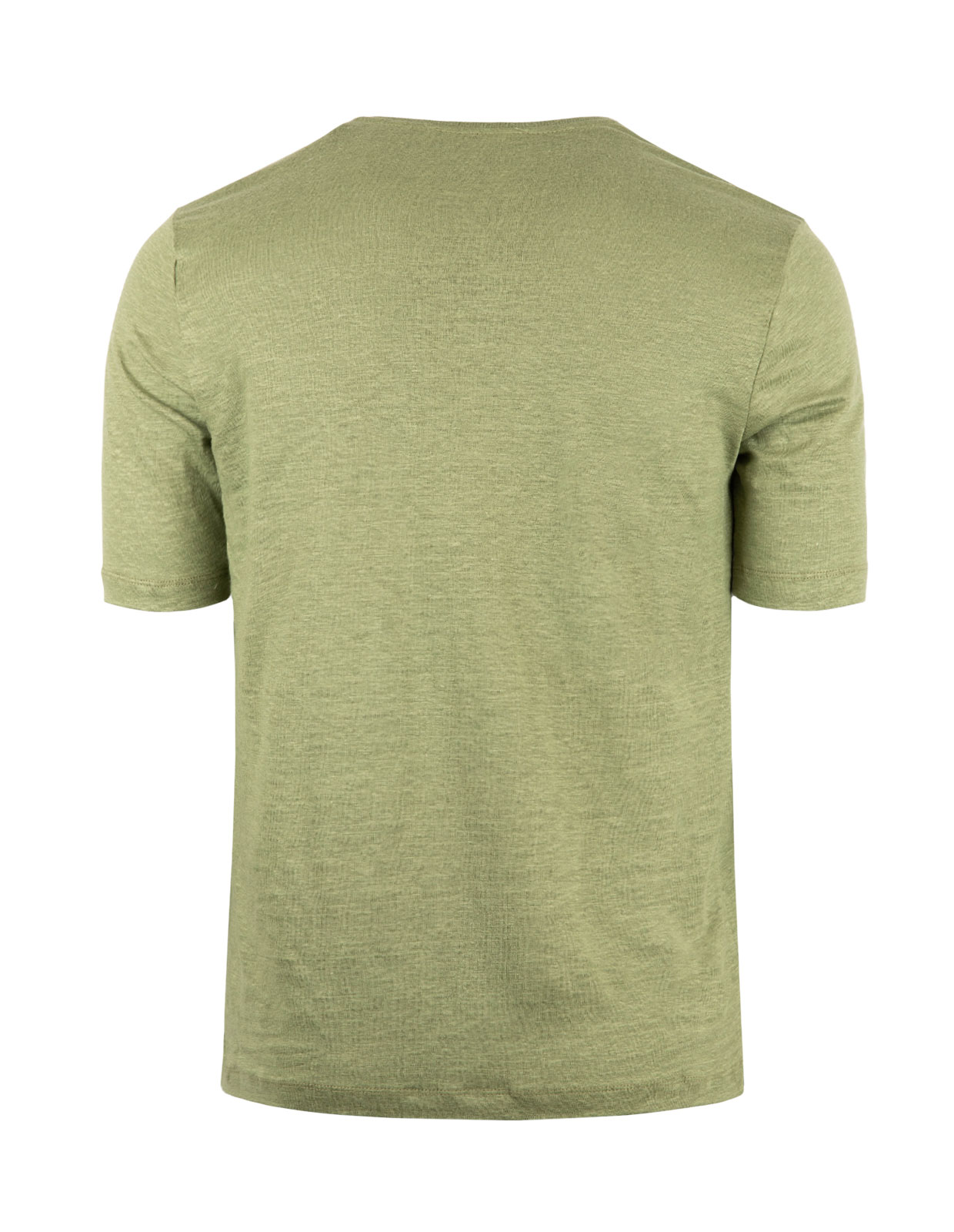 T-shirt Casual Fit Linne Grön L
