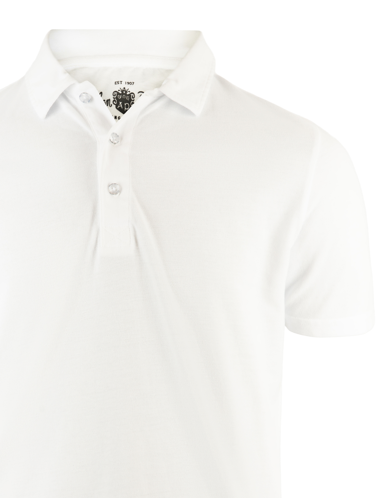 Weymouth Pikétröja Bomull Vit