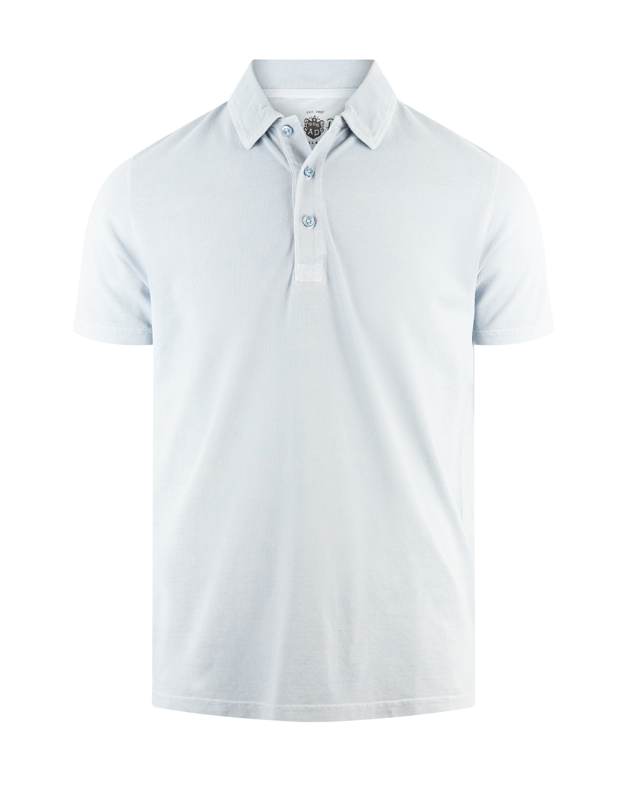 Weymouth Pikétröja Bomull Ljusblå