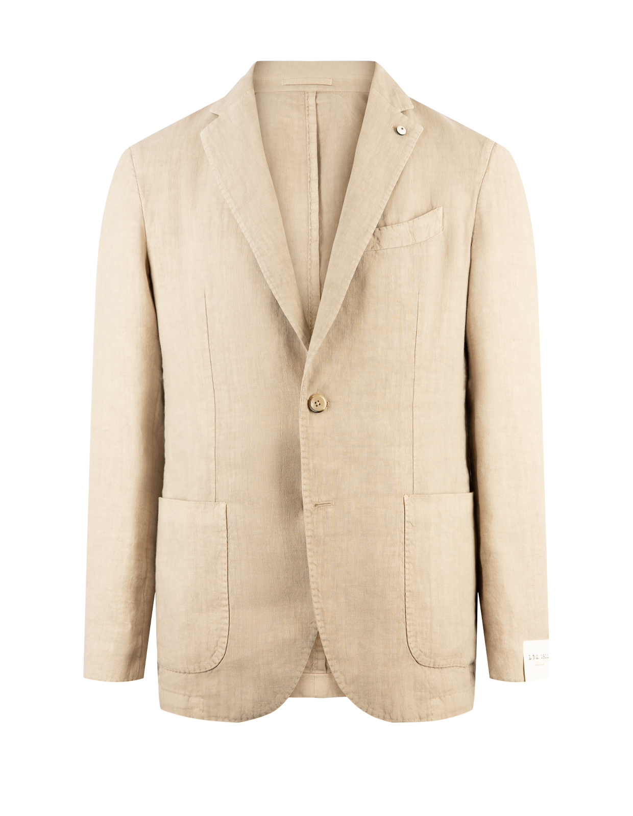 Jack Regular Kavaj Linne Sandbeige
