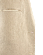 Jack Regular Kavaj Linne Ljusbeige