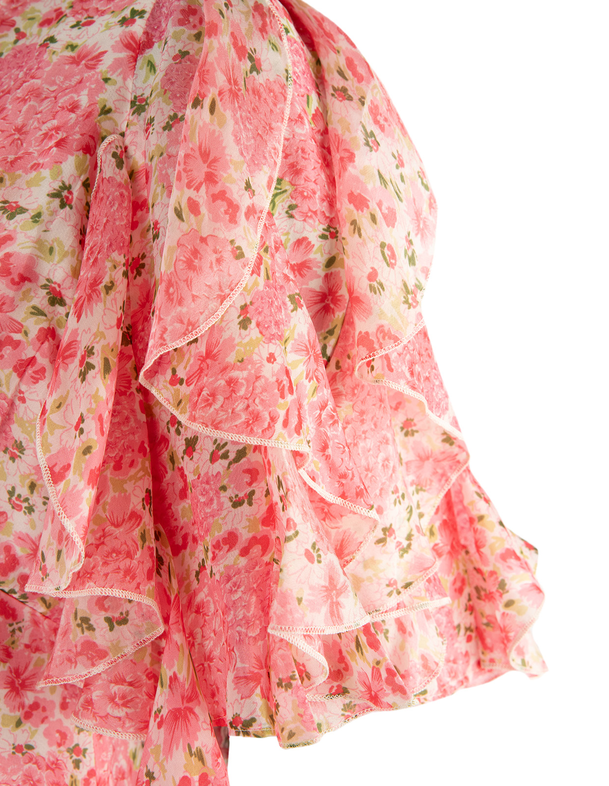 Cupro Maxi Klänning Rosa S