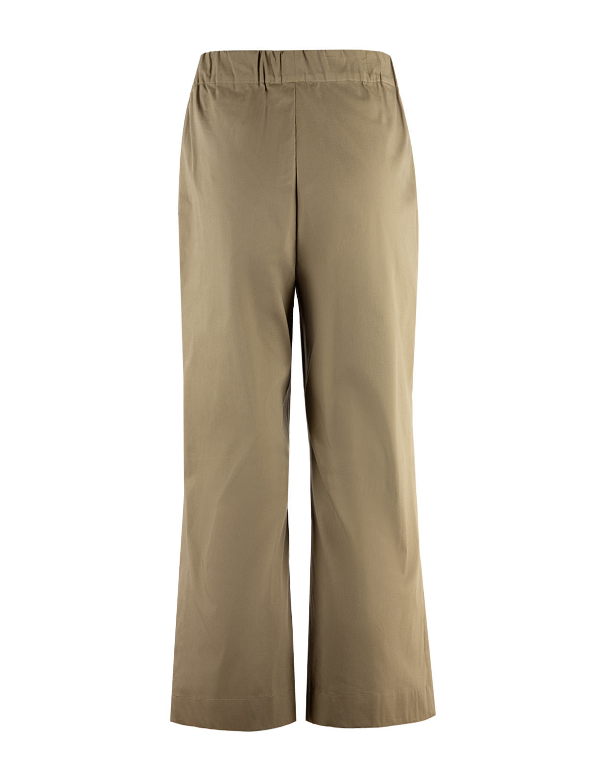 Poplinbyxa Olivgrön