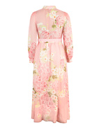 Organza Belt Klänning Rosa S