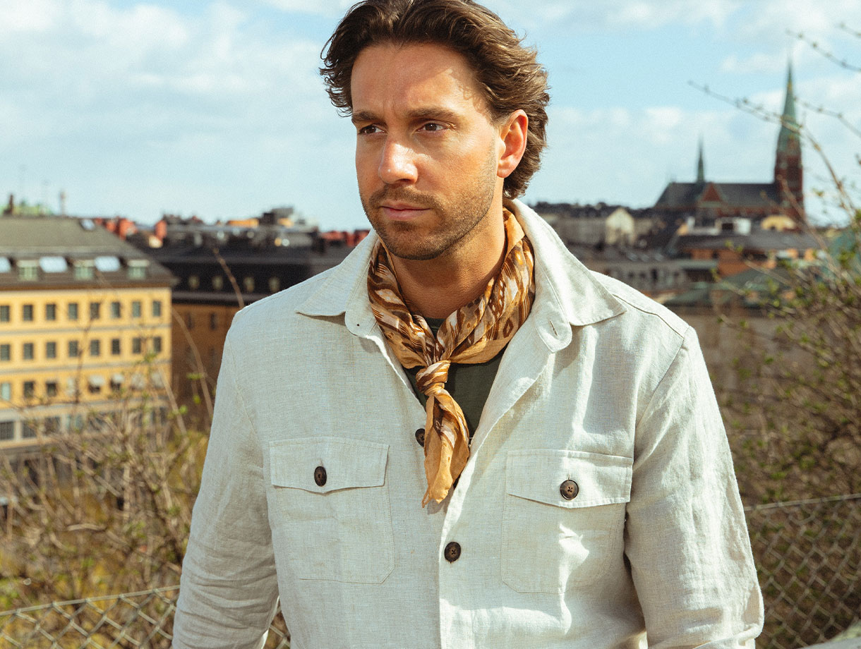 Fyra stilsäkra overshirts för våren - Linne, mocka, bomull