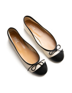 Ballerinaskor Offwhite/Black 37