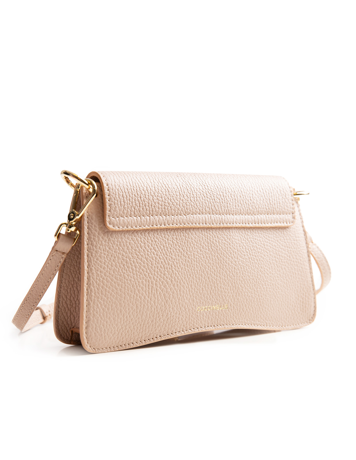 C-Me Väska Läder Beige